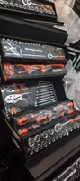 Caja de Herramientas Plegable de 3 Niveles, 85 Piezas, Kit de Herramientas Manuales para Auto y Maquinaria, Juego de Llaves de Trinquete para Reparaciones Domésticas