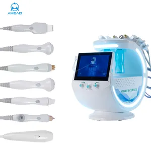 Multi-Combination Smart Ice Blue 7 In 1 Machine Ion Airbrush Promotion Skin Absorption Professional Hydra Deep Facial Machine