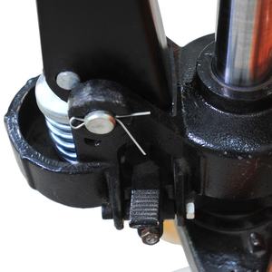 สีเหลืองคู่มือ 65 รถลากพาเลท 3 ตันแจ็คไฟฟ้าไฮดรอลิก 2 3 5 ตันเครื่องยกแบบแมนนวลรถยกไฟฟ้าขนาดเล็กแบบแมนนวล - Product Image 3