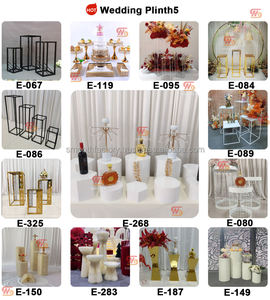 Support à fleurs transparent en acrylique pour décoration de table principale d'événements de mariage – Vente chaude - Product Image 5