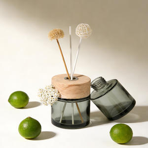 Botellas de Vidrio Transparente Redondas de Alta Calidad, Vacías, de 100ml, 120ml, 150ml, para Difusores/Perfumes, Envases Cosméticos de Varios Tamaños - Product Image 2