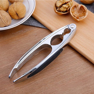 <b>Walnut</b> Cracker Zinc Alloy Thickened Black Kitchen Tool For Nut <b>Shelling</b> - Product Image 4