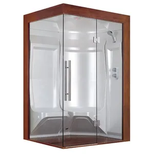 New design infrared sauna steam 2 person sauna room shower