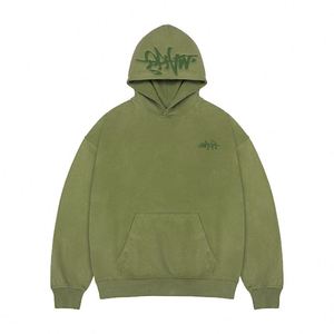 Sudaderas con Capucha Personalizadas para Hombre, Unisex, de Invierno, Estilo Vintage, Streetwear, Gruesas, 100% Algodón, Ecológicas, de Gran Tamaño, Tejidas - Product Image 6