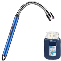 Briquet Arc Multifonction Briquet Plasma Unique Rechargeable USB Briquet BBQ Électrique pour Bougie de Cuisine Electronique Alliage de Zinc