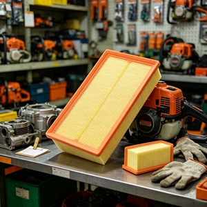 Filtre à air de rechange L&P pour scie à découper <span class=keywords><strong>STIHL</strong></span> TS400, pièce moteur - Product Image 5