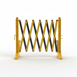 <span class=keywords><strong>Barrière</strong></span> de sécurité rétractable robuste de 3,5 m avec roues, <span class=keywords><strong>barrière</strong></span> <span class=keywords><strong>extensible</strong></span> pour le contrôle des foules sur les chantiers de construction - Product Image 5