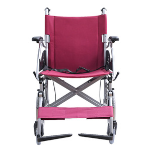 Taikang Sunshine 32A Manual Wheelchair Aluminum Alloy <b>Small</b> Wheel Folding Lightweight Travel For Elderly - Product Image 2