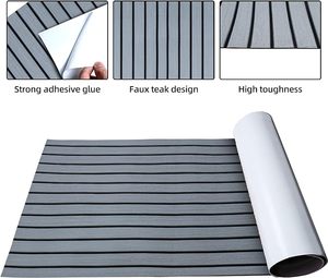 WOOWAVE Tapis de sol pour terrasse de bateau en mer personnalisé 3M mousse EVA adhésive pour Yacht RV <span class=keywords><strong>Kayak</strong></span> - Product Image 2