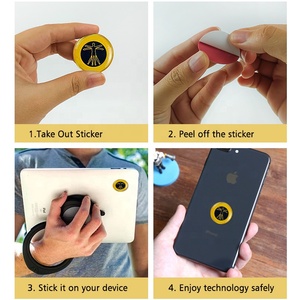 Autocollant de protection EMF en Shungite, autocollant <span class=keywords><strong>anti</strong></span>-rayonnement, bouclier <span class=keywords><strong>anti</strong></span>-rayonnement pour téléphone, autocollants <span class=keywords><strong>anti</strong></span>-rayonnement clignotants - Product Image 6