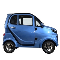 LEO Trottinette Électrique Direct Usine, Tricycle de Mobilité Motorisé à Cabine Fermée 60V 1000W+, 3 Passagers, 30-50km/h, Pratique