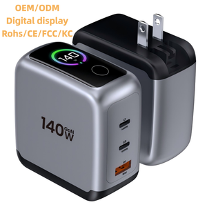 140 Вт 100 Вт 20 Вт 18 Вт Usb Type c ноутбук PD быстрое зарядное устройство 100 Вт 140 Вт адаптер с дисплеем для iphone macbook Ipad Tablet - Product Image 1