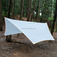 Bâche de camping ultralégère et imperméable pour abri extérieur, protection solaire, hamac de survie, tente de pluie, vente en gros