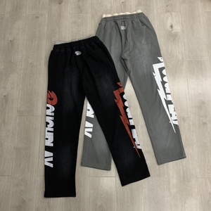 <span class=keywords><strong>Pantaloni</strong></span> da <span class=keywords><strong>Uomo</strong></span> American High Street Brand RoughPlay, Lavaggio Acido, Vestibilità Larga, Doppio Strato, Stampa DTG, <span class=keywords><strong>Pantaloni</strong></span> Lunghi - Product Image 2