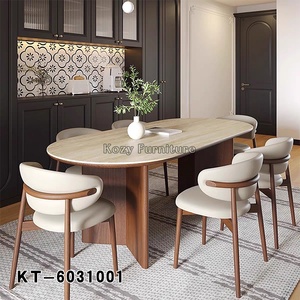 <span class=keywords><strong>Tavolo</strong></span> da Pranzo Rettangolare <span class=keywords><strong>con</strong></span> Piano in Pietra Sinterizzata Nera e <span class=keywords><strong>Gambe</strong></span> in Metallo, 4 Posti, <span class=keywords><strong>con</strong></span> <span class=keywords><strong>Gambe</strong></span> in <span class=keywords><strong>Legno</strong></span> - Product Image 3