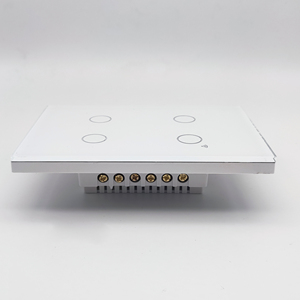 EU chúng tôi 4 gang Glass Bảng điều chỉnh ánh sáng Wifi chuyển tuya chuyển đổi thông minh app điều khiển Tấm kính thông minh tường chuyển đổi - Product Image 4