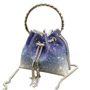 Bolso de Noche de Lujo con Lentejuelas para Mujer, Colección 2023, Bolso Elegante con Lentejuelas y Cadena, Venta al por Mayor - Product Image 3