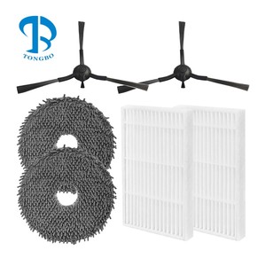 Repuestos para Aspiradora Robótica PHILLIPS <span class=keywords><strong>HOMERUN</strong></span> Serie 5000: Cepillo Lateral para Esquinas, Paño de Limpieza, Filtro HEPA - Product Image 1