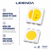Composant de diode LED SMD 5050 à haute efficacité, blanc chaud, pour écran LED et boîte lumineuse publicitaire