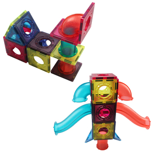 Trẻ em STEM Montessori tự kỷ Đồ chơi giáo dục trẻ em học tập khối Set ABS nhựa + nam châm, nhựa 1 bộ EN71/ASTM 50 Unisex - Product Image 2