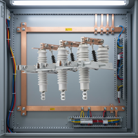 Pugao GN19-12C Interrupteur-sectionneur intelligent 3 pôles de haute qualité pour intérieur, ligne de transmission haute tension, cuivre et acier inoxydable