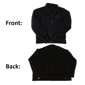 Chaqueta Casual <span class=keywords><strong>de</strong></span> <span class=keywords><strong>Mezclilla</strong></span> <span class=keywords><strong>Negra</strong></span> Lisa 100% Algodón Personalizable para <span class=keywords><strong>Hombre</strong></span>, Diseño <span class=keywords><strong>de</strong></span> Chaqueta Vaquera para <span class=keywords><strong>Hombre</strong></span>, Nueva Llegada <span class=keywords><strong>de</strong></span> Otoño - Product Image 5