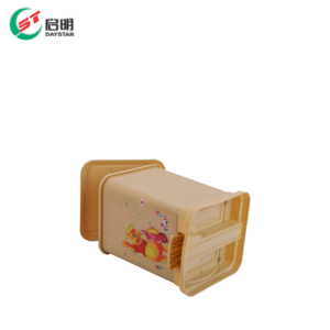 Cubo de Basura de Plástico, Duradero, Moldeado por Inyección de PP, Contenedor de Residuos para Cocina, Baño y Oficina - Product Image 3