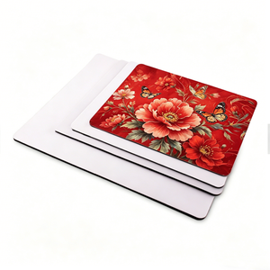 Custom Non-Slip Rubber Base Mouse Mat Sublimation Mouse Pads Blanks White Rectangular Thick Mousepads for Transfer Heat Press - Product Image 1