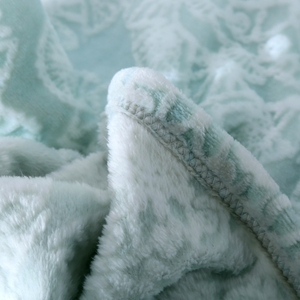 FY Hot <strong>Sale</strong> Blue White Flannel Fleece <strong>Crochet</strong> Burnt <strong>Blanket</strong> Home Kids Adult Raschel <strong>Blanket</strong> <strong>for</strong> Winter - Product Image 6