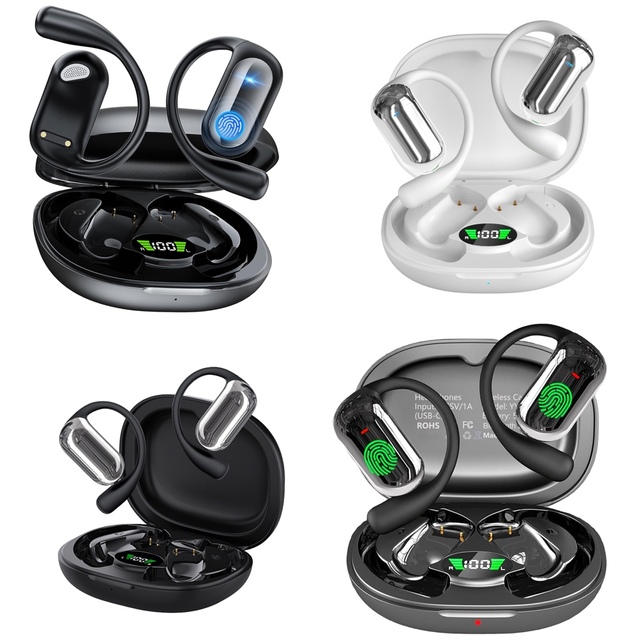 OWS AI Language Translator Wireless Headphone for Android iPhone with 144 Online Languages Real Time Translation Earbuds New