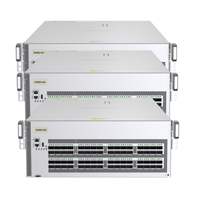 Switch Jaringan Berkinerja Tinggi SD8882-64D 64-Port 400G QSFP-DD untuk Pusat Data dengan Kapasitas 51.2Tbps QoS SNMP