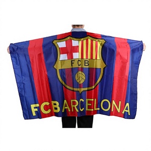 Chal con <span class=keywords><strong>Bandera</strong></span> Nacional para Fanáticos de EE. UU., Canadá y México, con Logotipo Gigante del Club y Tela de Poliéster, en Stock - Product Image 2