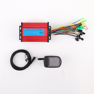 Kit de pantalla WXGN202 rojo de 9 tubos + kit de controlador de 9 tubos, 36V/48V/60V/72V, 450W/500W universal para bicicleta eléctrica L895 - Product Image 3