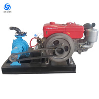 Ensemble moteur diesel monocylindre refroidi par eau multifonctionnel ZS1100 15HP 11KW