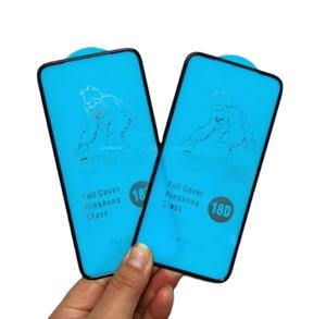 Protector de Pantalla de Vidrio Templado Transparente Antiarañazos 18D Airbag <span class=keywords><strong>Gorilla</strong></span> para <span class=keywords><strong>iPhone</strong></span> 16 15 14 13 12 11 Pro <span class=keywords><strong>Max</strong></span> para Tecno Infinix - Product Image 1