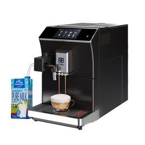 เครื่องชงกาแฟอัตโนมัติแบบตั้งโปรแกรมได้ BTB พร้อมระบบทำความสะอาดตัวเอง รองรับภาษาฝรั่งเศส/สเปน สำหรับใช้ในโรงแรมและครัวเรือน ปรับแต่งเครื่องดื่มได้ - Product Image 1