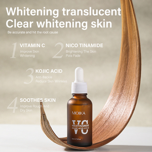 Siero organico di vitamina C Anti Acne invecchiamento Anti rughe idratante VC Nicotinamide siero viso - Product Image 3