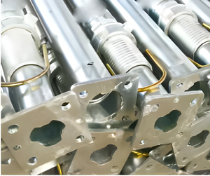 دعامات سقالات فولاذية قابلة للتعديل، أعمدة دعم معدنية، إطار سقالات، دعامات أكرو معدنية تستخدم في البناء - Product Image 2