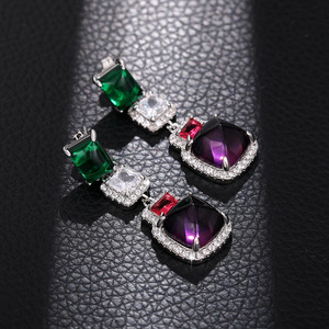 Orecchini Pendenti a Forma di Ventaglio per Donne, Eleganti Gioielli in Stile Francese alla Moda - Product Image 6