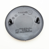 Badge Arrière de Voiture et Emblème de Capot Avant Noir de 82 mm 74 mm pour Accessoires BMW