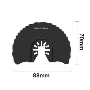 88mm Woodworking Oscillating Saw Blade Semi-circular Saw Blade Swing Type Multi-function Blades Power Tool - Product Image 6