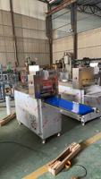 Trancheuse automatique en acier inoxydable pour viande congelée, machine à trancher la viande congelée pour usage commercial