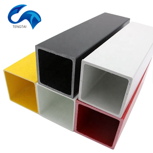 Tùy Chỉnh Độ Bền Cao Bền Chống Ăn Mòn FRP Ống Vuông Sợi Thủy Tinh Thép Giữ Lại Bài Cho Lều Cực Lều Công Nghiệp - Product Image 3