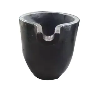 High Quality Sic Graphite Crucibles for Melting Aluminium and Copper, Brass