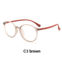 Lunettes Célèbre Design Anti Blue Ray Lunettes Rondes Tr90 Monture de Lunettes en Métal Lunettes Montures de Lunettes pour Étudiants