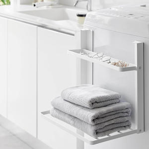 Porte-serviettes mural en fer, imperméable, à trois niveaux, pour salon, design moderne - Product Image 1