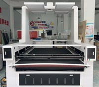 130W 150W Stoff-Laserschneider Sublimations-CO2-Laser-Gravur- und Schneidemaschinen für Stoffe, Textilien, Festzelte und Fallschirme