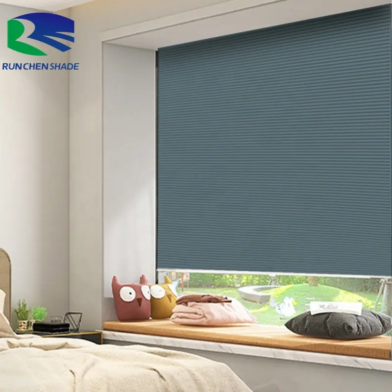 Full Blackout Fabric Cellular Shades Honeycomb Blinds Custom Temperature reduction Honeycomb Shade for Windows Doors