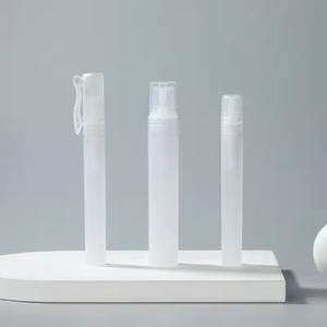 Высокое качество 10 мл пластиковый мини-распылитель портативный тонкий туман спрей ручка для духов дезинфицирующее средство для рук спирт - Product Image 5