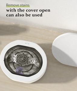 Nettoyeur ultrasonique UV électrique mini pour prothèses dentaires et bijoux, 45 kHz, matériau ABS+SUS304, outils de maquillage ménagers, très bien noté - Product Image 6